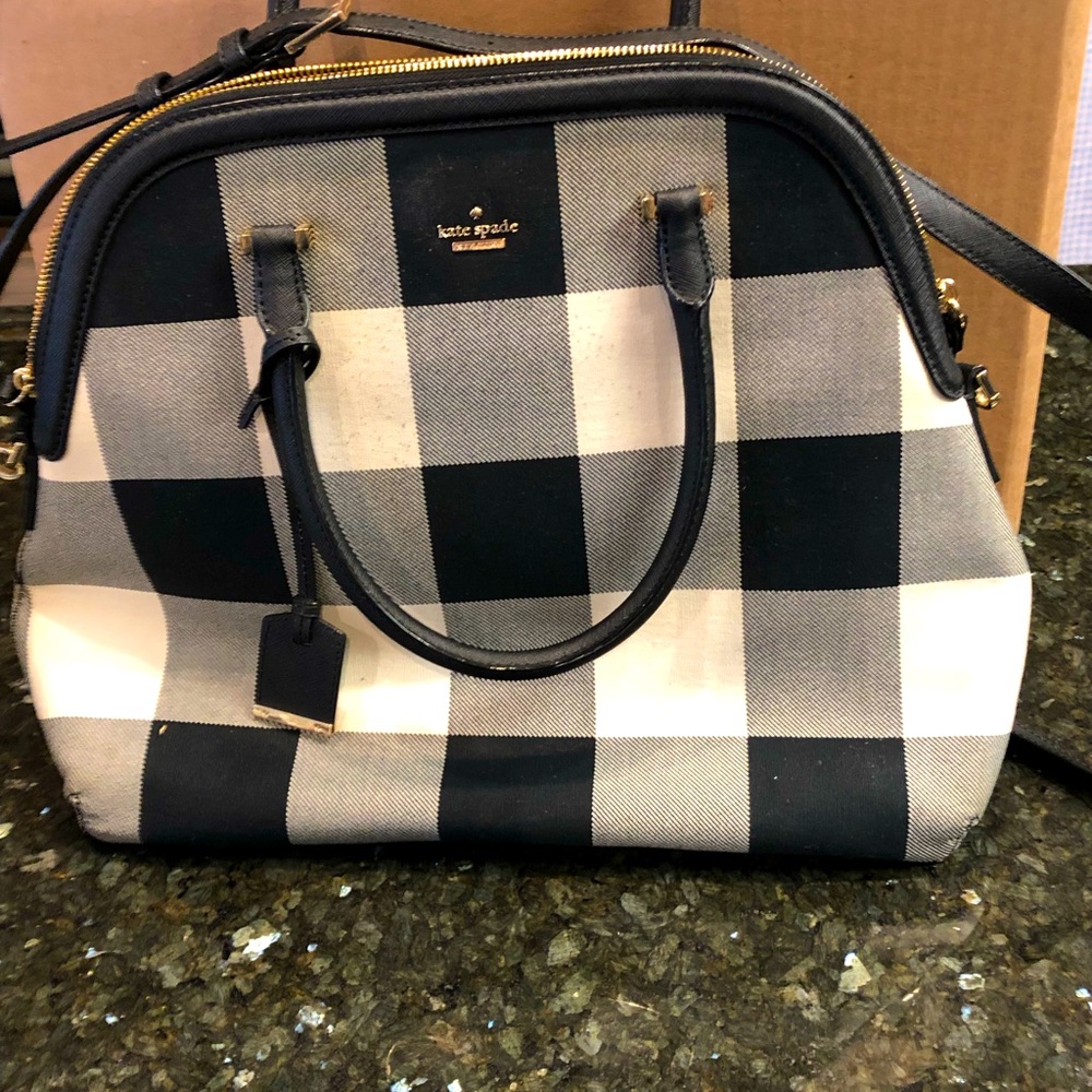 Plaid Kate Spade Bag